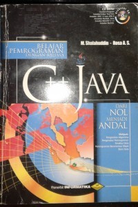 Image of BELAJAR PEMROGRAMAN DENGAN BAHASA C++ DAN JAVA DARI NOL MENJADI ANDAL
