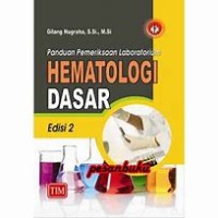 Image of PANDUAN PEMERIKSAAN LABORATORIUM HEMATOLOGI DASAR