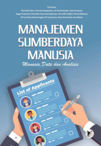 Image of MANAJEMEN SUMBER DAYA MANUSIA: Manusia, Data dan Analisis