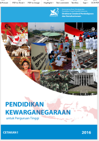Image of E-BOOK PENDIDIKAN KEWARGANEGARAAN UNTUK PERGURUAN TINGGI