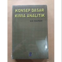 Image of KONSEP DASAR KIMIA ANALITIK