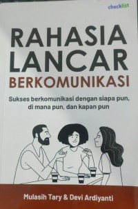 Image of RAHASIA LANCAR BERKOMUNIKASI