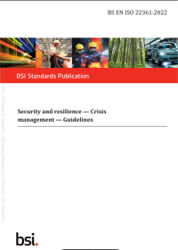 Image of Security and resilience — Crisis management — Guidelines
