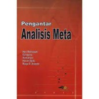 Image of PENGANTAR ANALISIS META