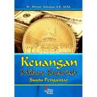 Image of KEUANGAN MIKRO SYARIAH SUATU PENGANTAR