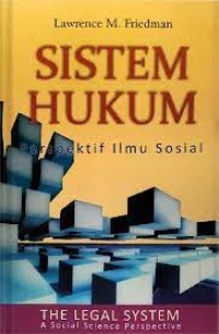 Image of SISTEM HUKUM: PERSPEKTIF ILMU SOSIAL