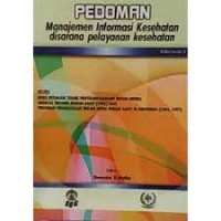 Image of Pedoman Manajemen Informasi Kesehatan Disarana Pelayanan Kesehatan