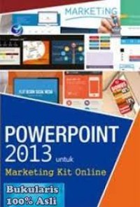 Image of POWERPOINT 2018 UNTUK MARKETING KIT ONLINE