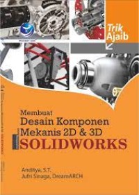 Image of MEMBUAT DESAIN KOMPONEN MEKANIS 2D & 3DSOLID WORKS